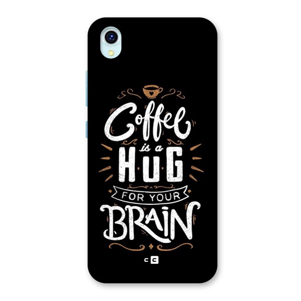 Coffee Brain Back Case for Vivo Y1s