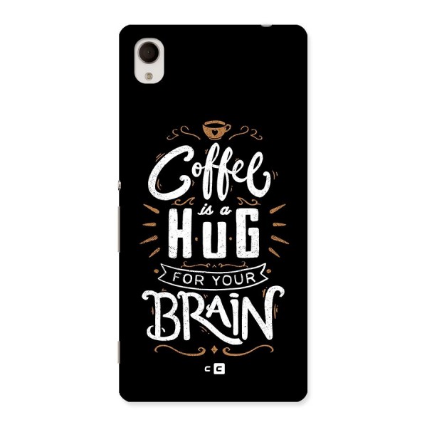 Coffee Brain Back Case for Xperia M4 Aqua