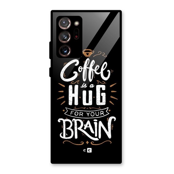 Coffee Brain Glass Back Case for Galaxy Note 20 Ultra