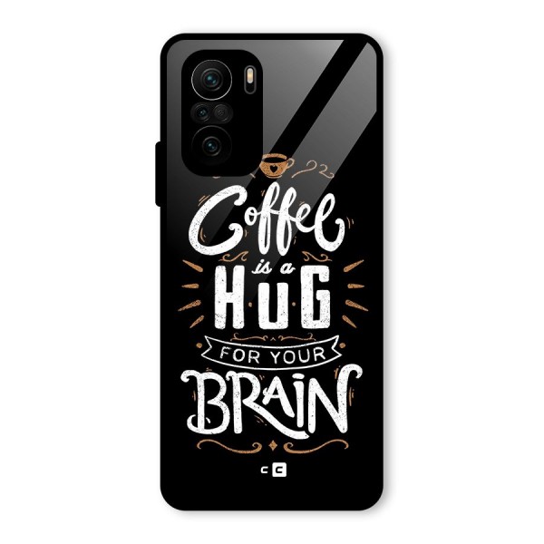 Coffee Brain Glass Back Case for Mi 11x