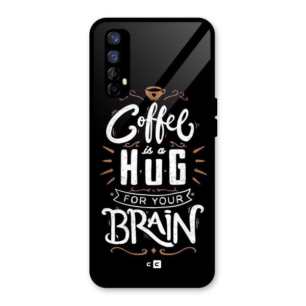 Coffee Brain Glass Back Case for Realme 7