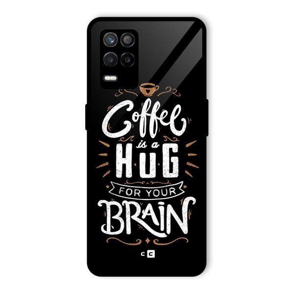 Coffee Brain Glass Back Case for Realme 9 5G