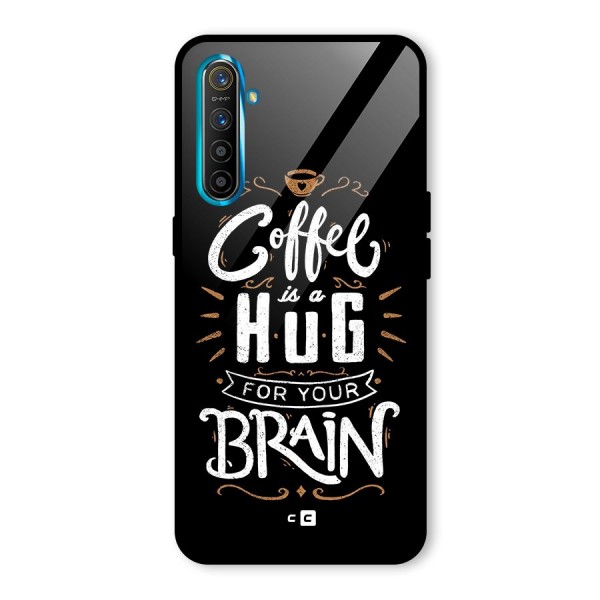 Coffee Brain Glass Back Case for Realme XT