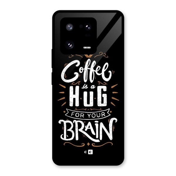 Coffee Brain Glass Back Case for Xiaomi 13 Pro