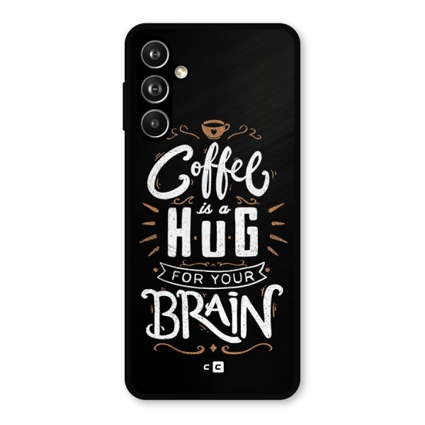 Coffee Brain Metal Back Case for Galaxy F54