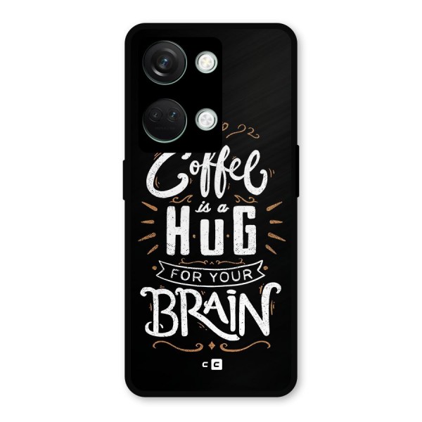 Coffee Brain Metal Back Case for OnePlus Nord 3