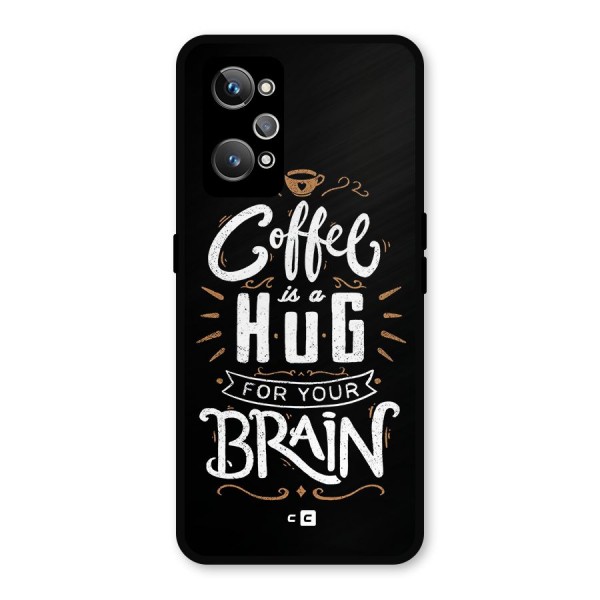 Coffee Brain Metal Back Case for Realme GT Neo 3T