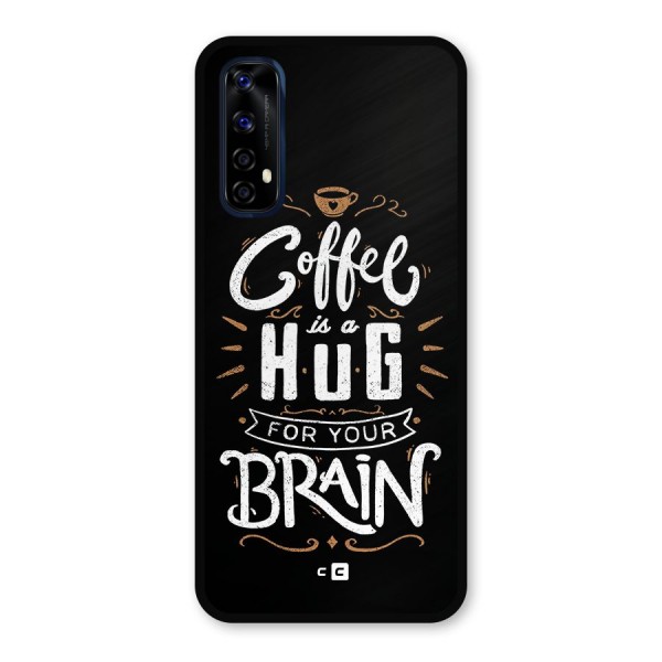 Coffee Brain Metal Back Case for Realme Narzo 20 Pro