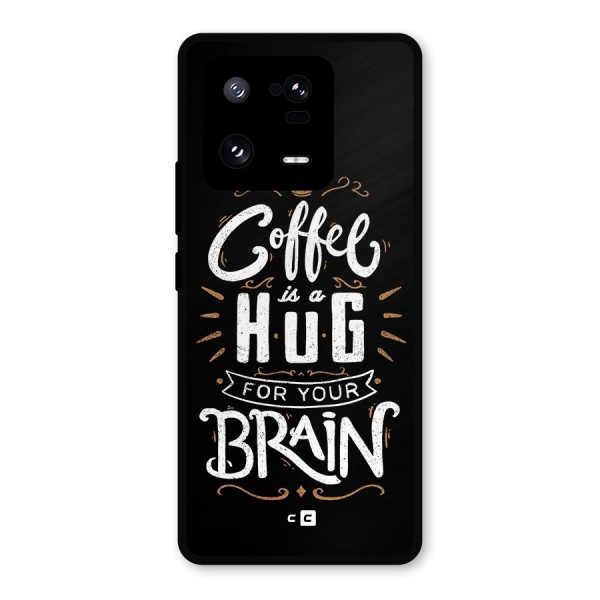 Coffee Brain Metal Back Case for Xiaomi 13 Pro