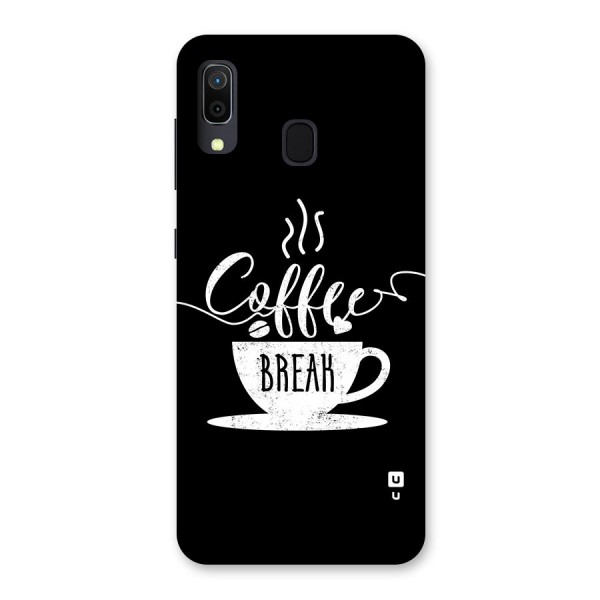 Coffee Break Back Case for Galaxy A20