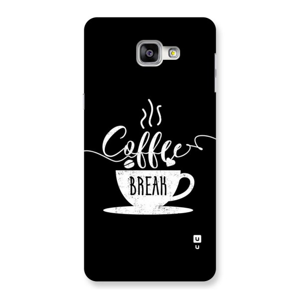 Coffee Break Back Case for Galaxy A9