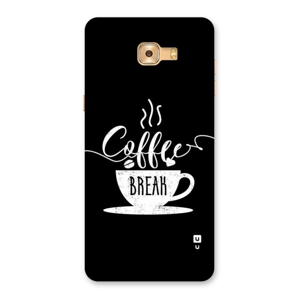 Coffee Break Back Case for Galaxy C9 Pro