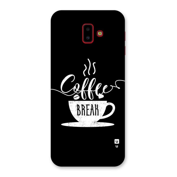 Coffee Break Back Case for Galaxy J6 Plus