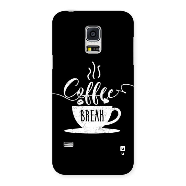 Coffee Break Back Case for Galaxy S5 Mini