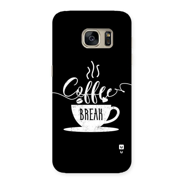 Coffee Break Back Case for Galaxy S7