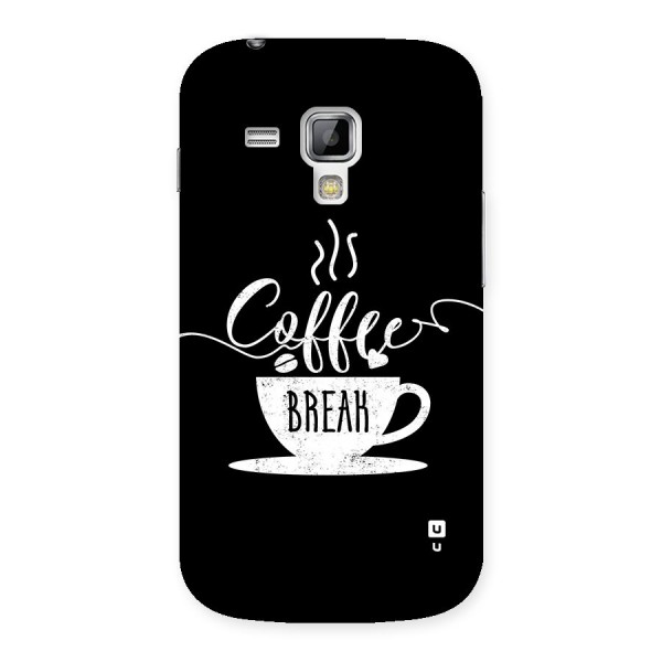 Coffee Break Back Case for Galaxy S Duos