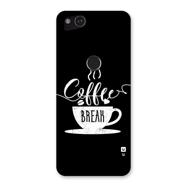 Coffee Break Back Case for Google Pixel 2