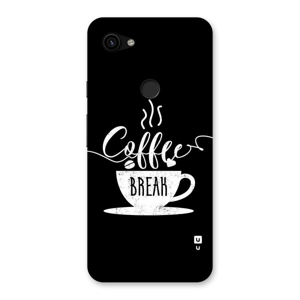 Coffee Break Back Case for Google Pixel 3a XL