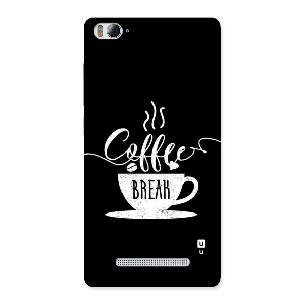 Coffee Break Back Case for Mi4i