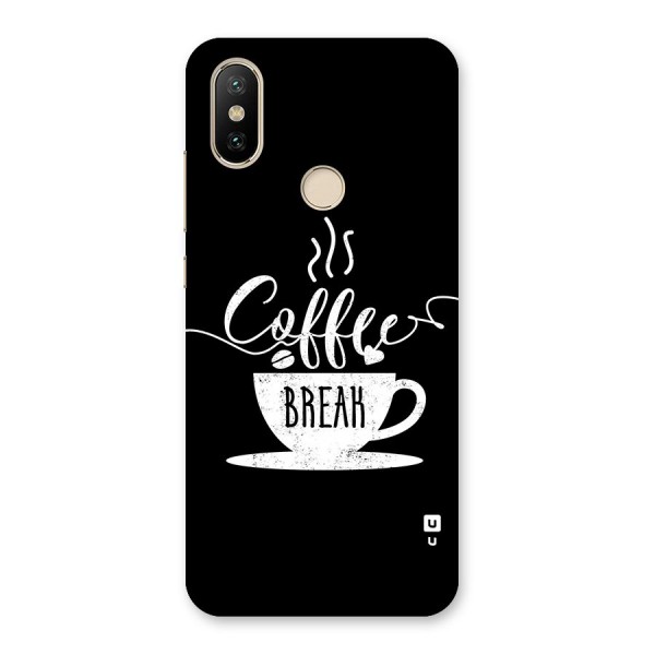 Coffee Break Back Case for Mi A2