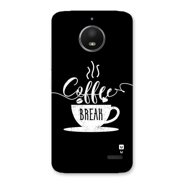 Coffee Break Back Case for Moto E4