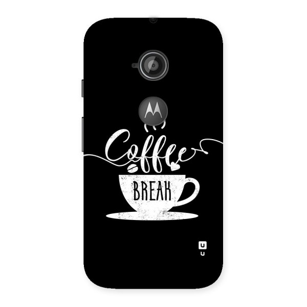 Coffee Break Back Case for Moto E 2nd Gen