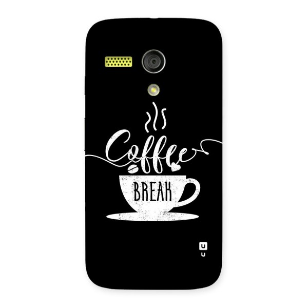 Coffee Break Back Case for Moto G