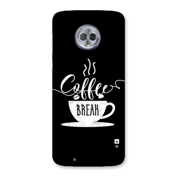 Coffee Break Back Case for Moto G6