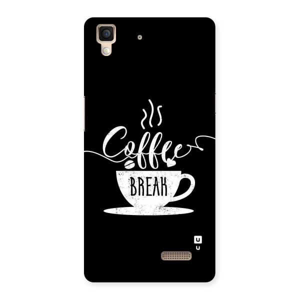 Coffee Break Back Case for Oppo R7