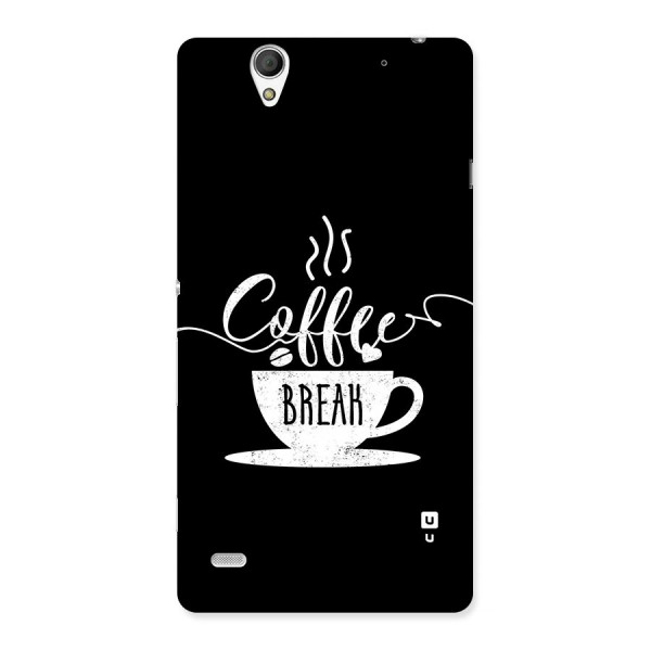 Coffee Break Back Case for Xperia C4