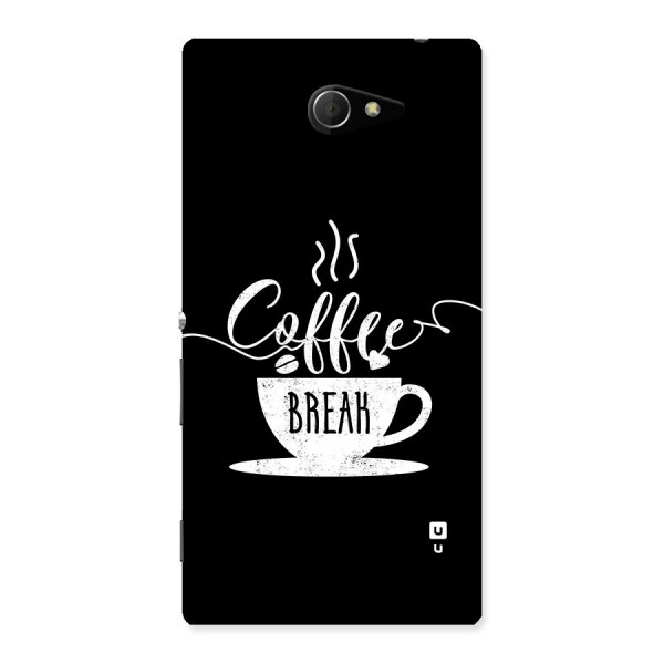 Coffee Break Back Case for Xperia M2