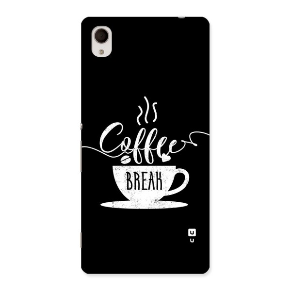 Coffee Break Back Case for Xperia M4