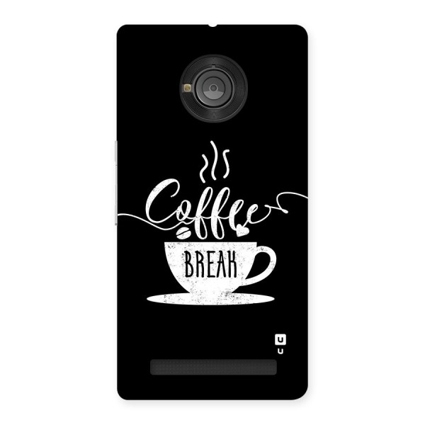 Coffee Break Back Case for Yuphoria