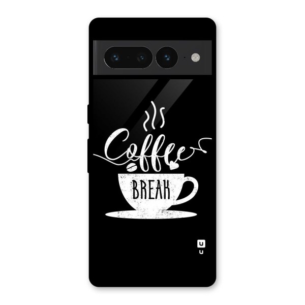 Coffee Break Glass Back Case for Google Pixel 7 Pro