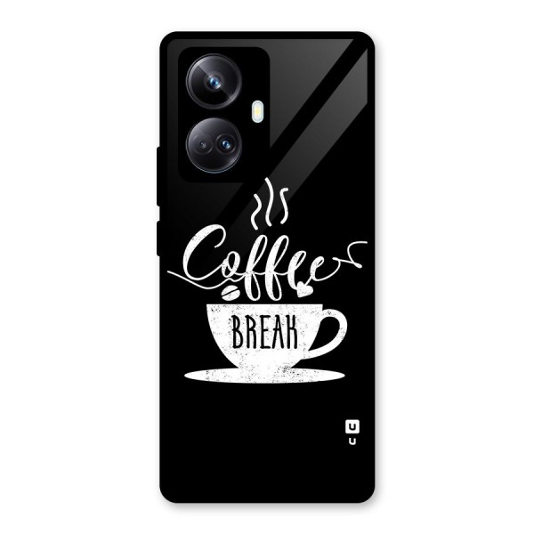 Coffee Break Glass Back Case for Realme 10 Pro Plus