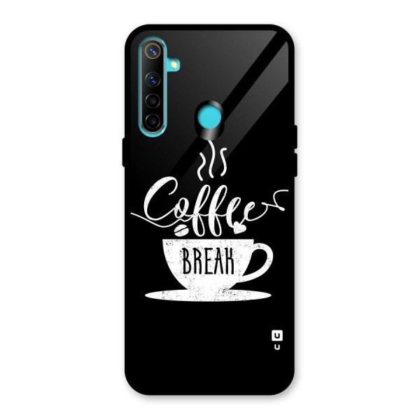 Coffee Break Glass Back Case for Realme 5