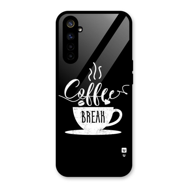 Coffee Break Glass Back Case for Realme 6