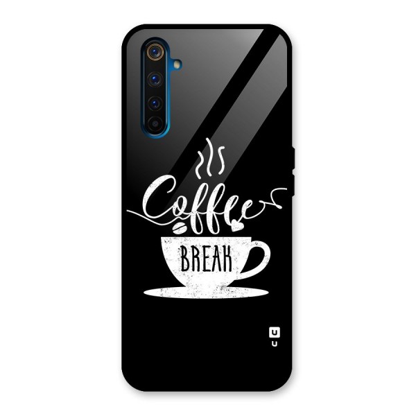 Coffee Break Glass Back Case for Realme 6 Pro