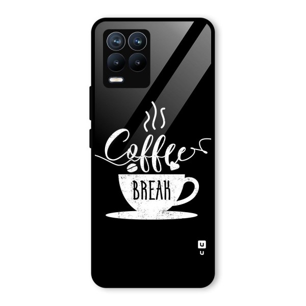 Coffee Break Glass Back Case for Realme 8 Pro