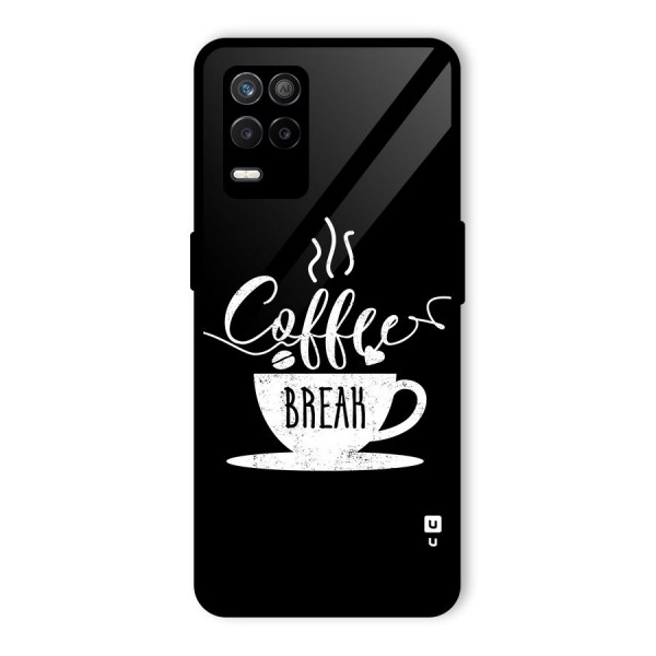 Coffee Break Glass Back Case for Realme 8s 5G