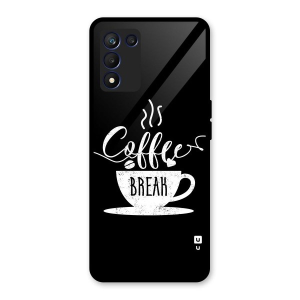 Coffee Break Glass Back Case for Realme 9 5G Speed