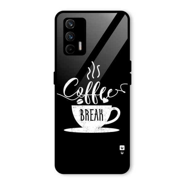 Coffee Break Glass Back Case for Realme GT 5G