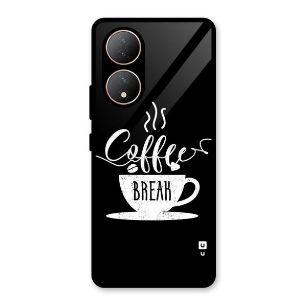 Coffee Break Glass Back Case for Vivo Y100A