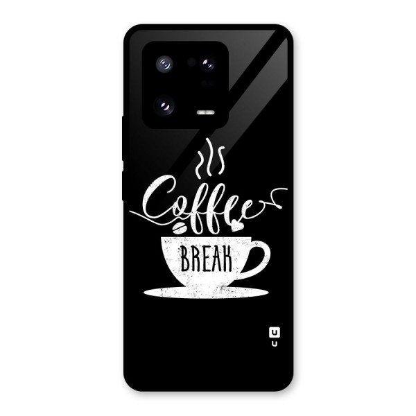 Coffee Break Glass Back Case for Xiaomi 13 Pro