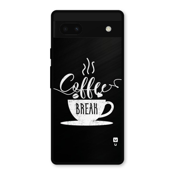 Coffee Break Metal Back Case for Google Pixel 6a