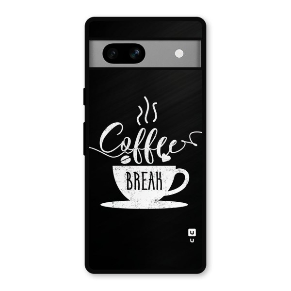 Coffee Break Metal Back Case for Google Pixel 7a