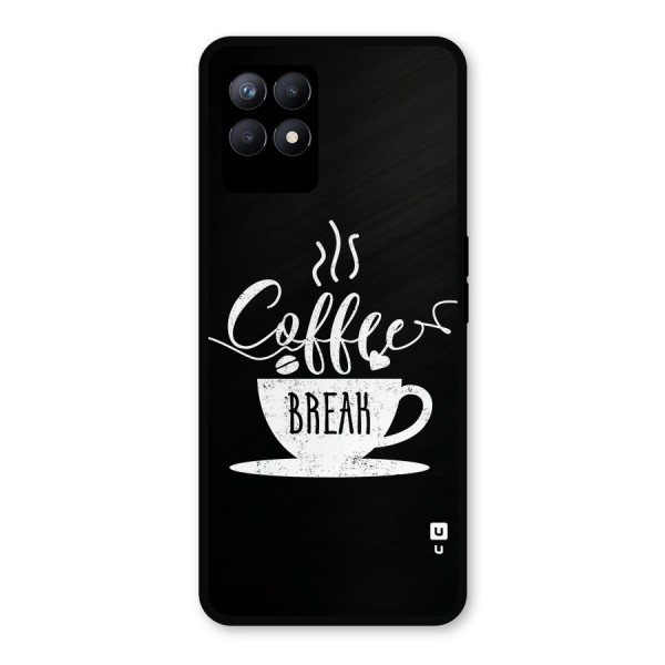 Coffee Break Metal Back Case for Realme 8i