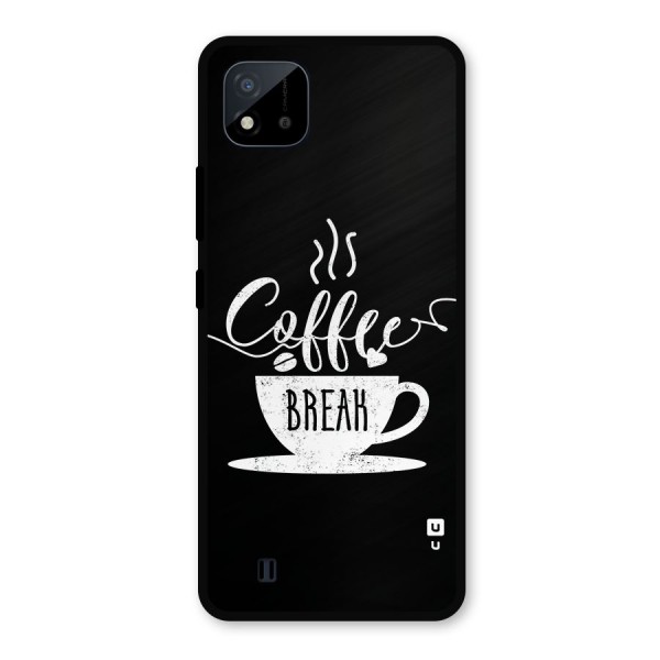 Coffee Break Metal Back Case for Realme C11 2021