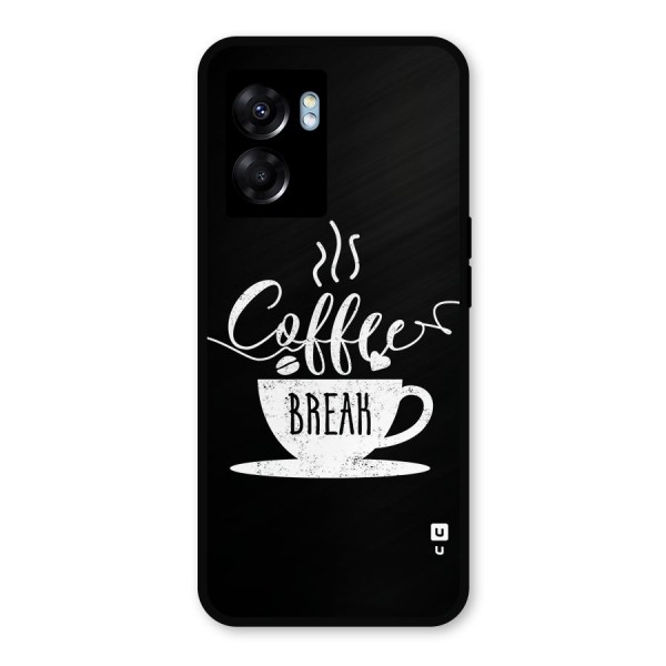 Coffee Break Metal Back Case for Realme Narzo 50 5G