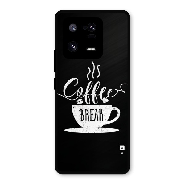 Coffee Break Metal Back Case for Xiaomi 13 Pro